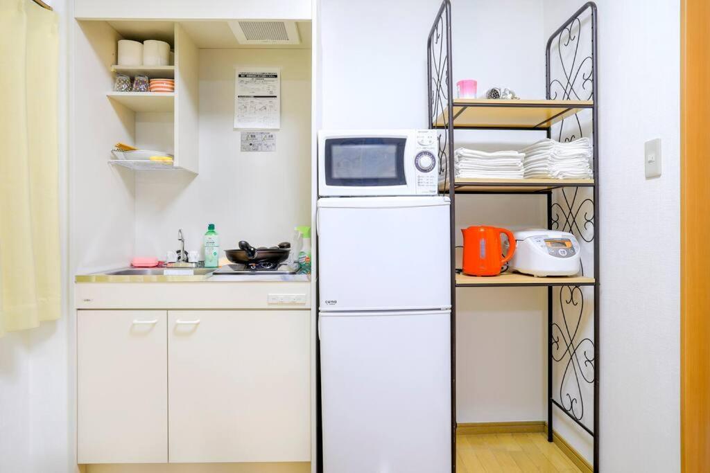 Apartamento 鶴橋駅徒歩2分 トイレ浴室複数あり3階建て一軒家車庫付き Osaka Exterior foto